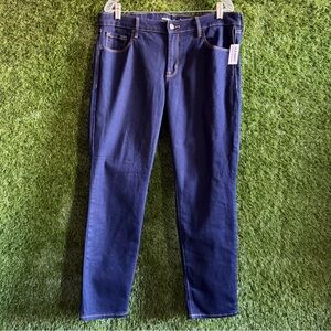 NWT Old Navy Mid-Rise Power Slim Straight Denim Jeans